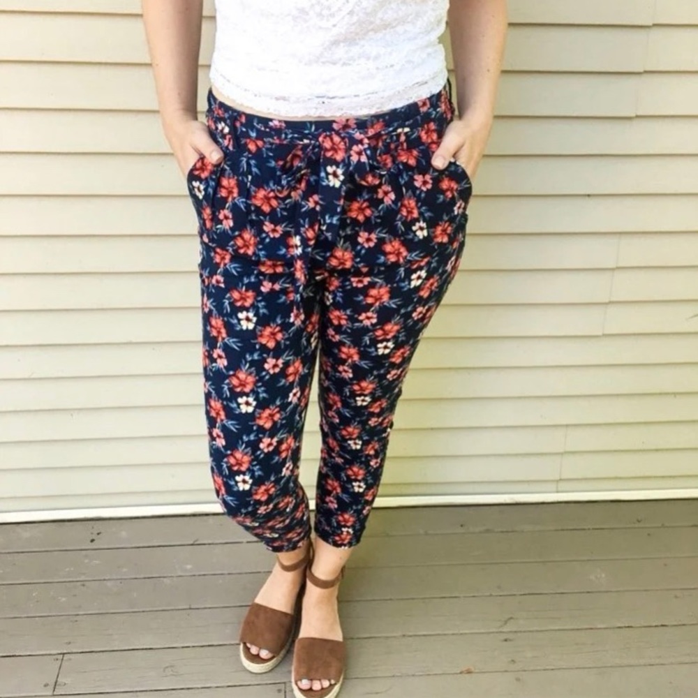 Hollister Floral Pants